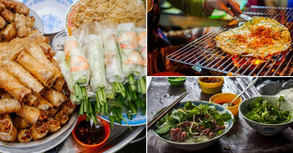 Street Food Market - Vietnam Food Market